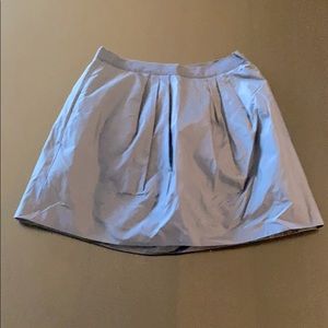 J. Crew navy silk mini skirt size 2